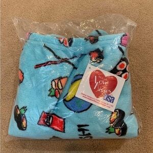 Made with Love and Kisses ‘Sushi Madness’ girls size 7/8 PJ pants. Blue. New.